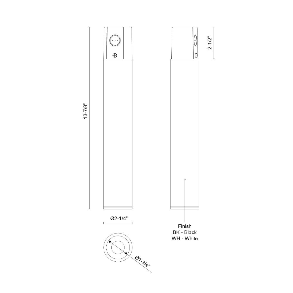LD2-CC12W12-3036-BK-UNV-010