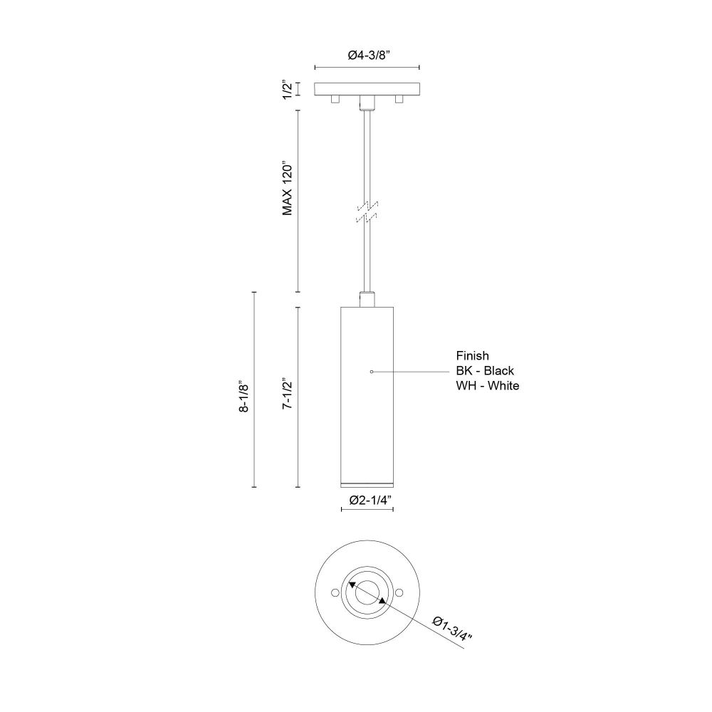 LD2-PD08W10-3036-WH-UNV-010