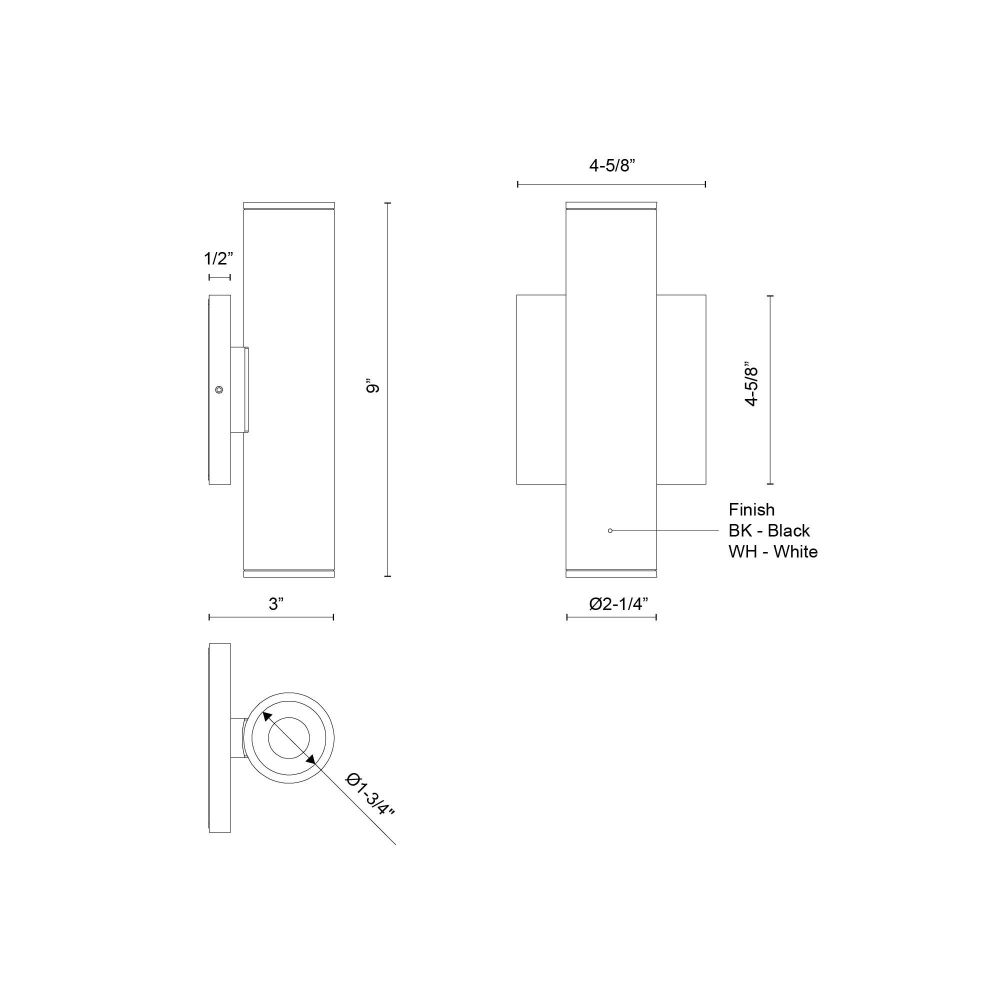 LD2-UD09W14-3036-BK-UNV-010