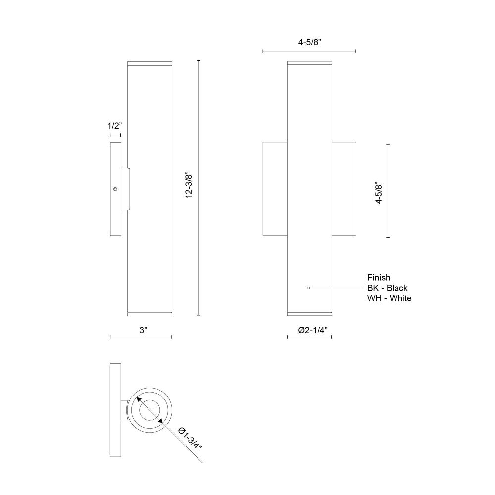 LD2-UD12W20-3036-BK-UNV-010