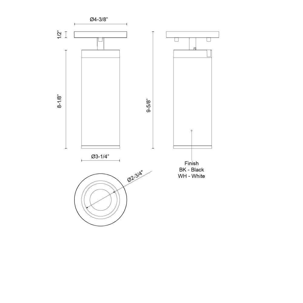 LD3-SA08W14-3036-BK-UNV-010