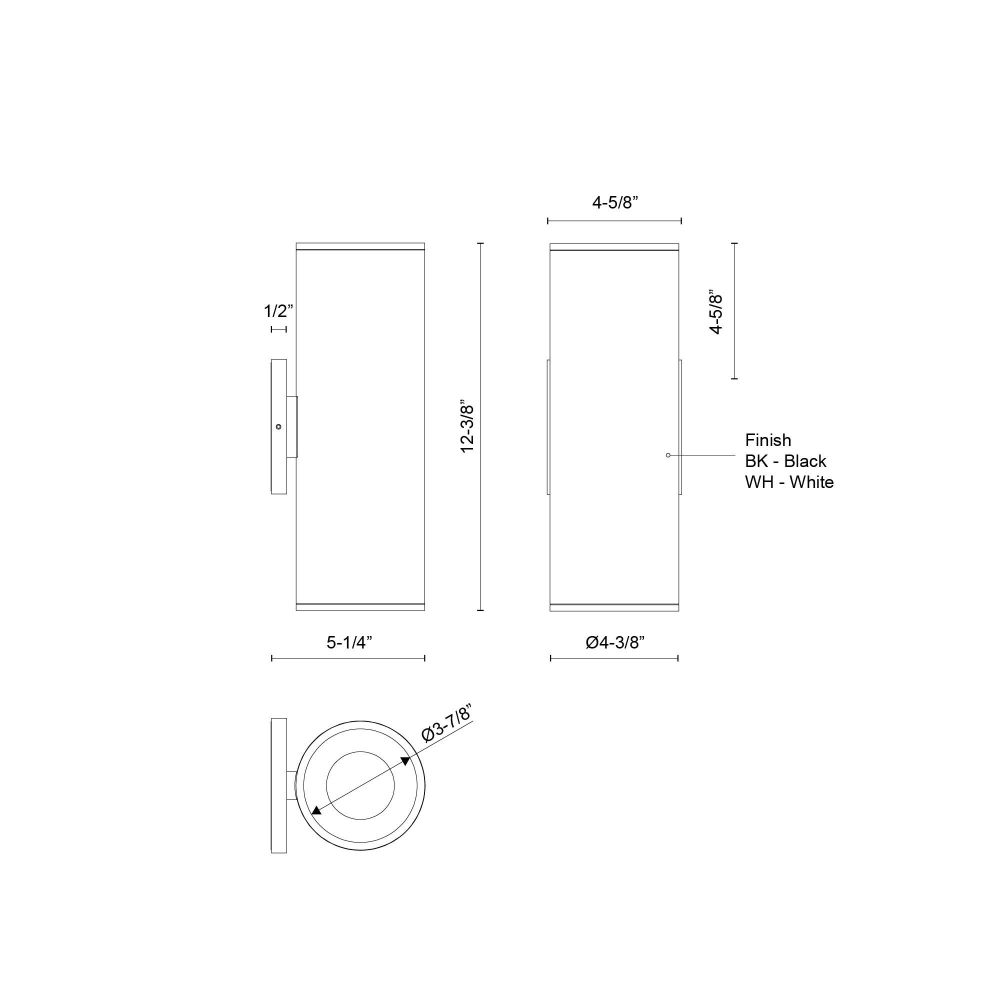 LD4-UD12W36-3036-BK-UNV-010