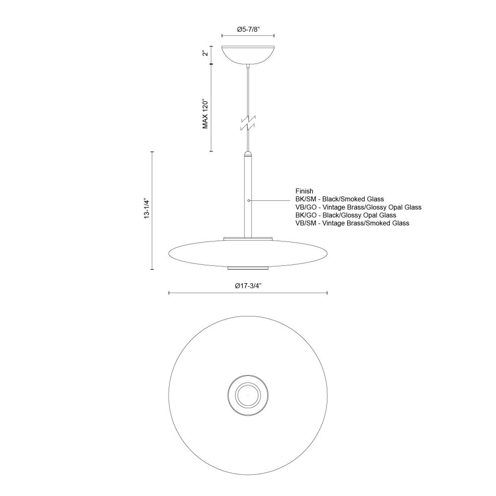 PD37018-BK/GO-3WCCT-UNV