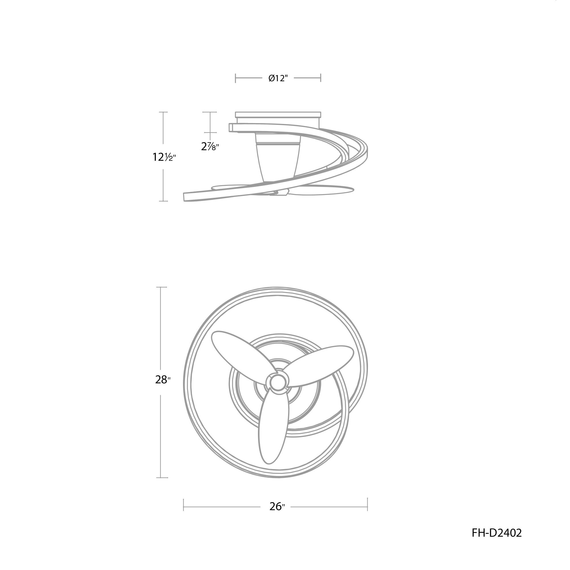 FH-D2402-28L-BK