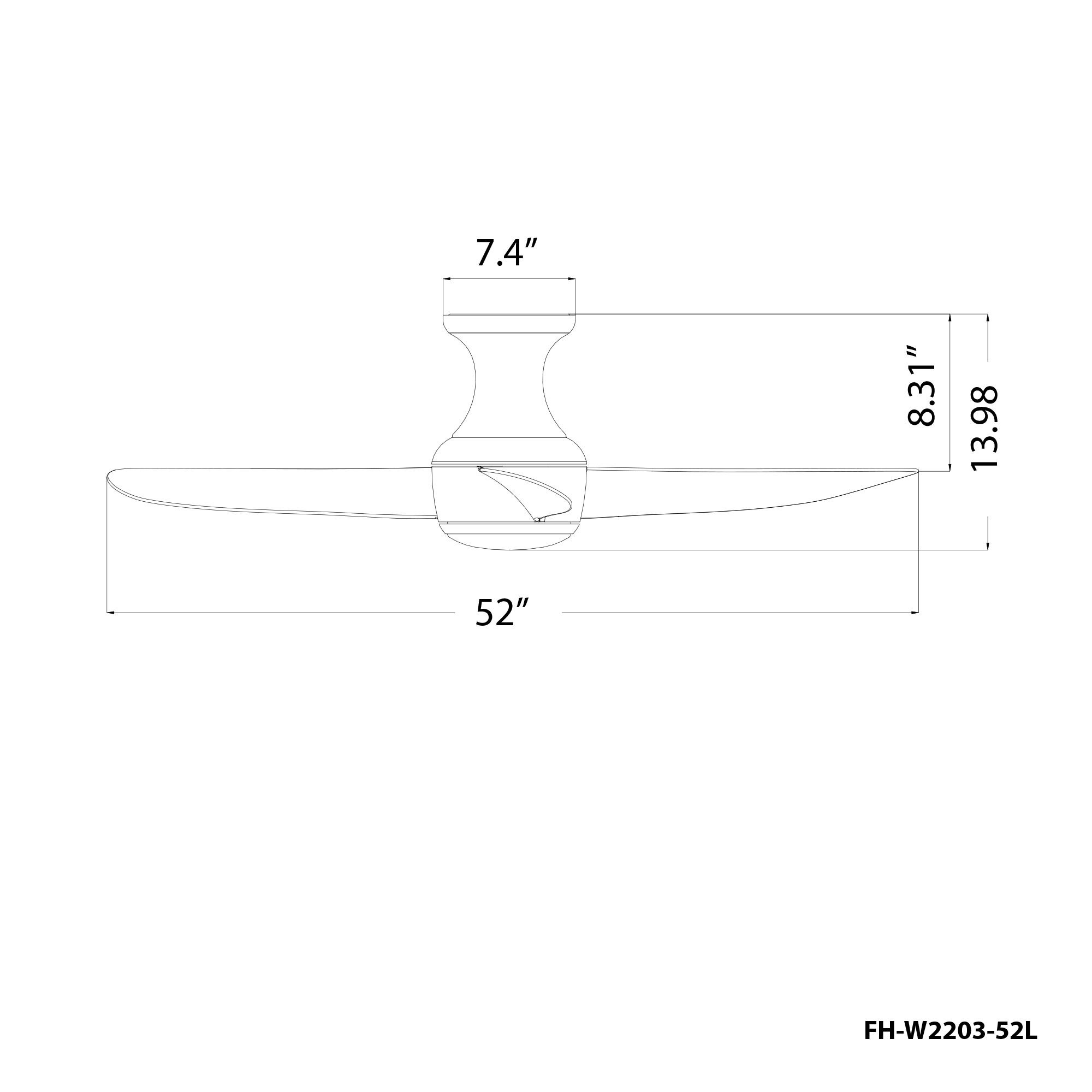 FH-W2203-52L-SB/MW