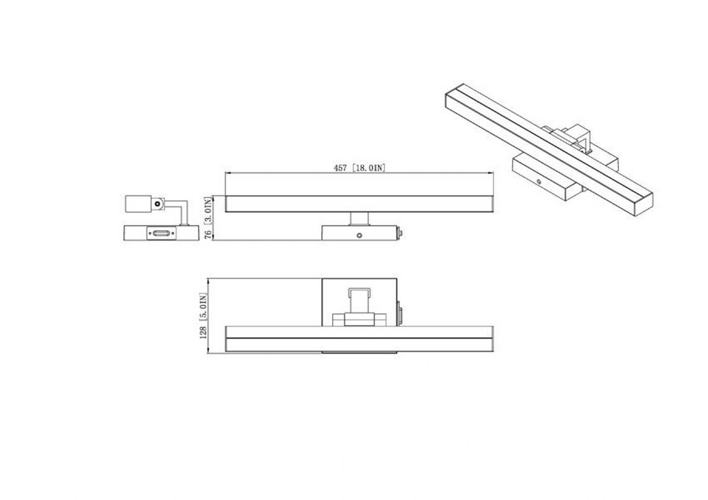 1009-18W-MB-LED