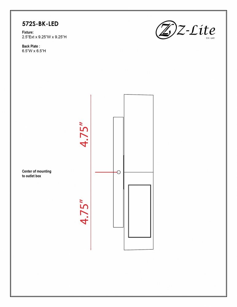572S-BK-LED