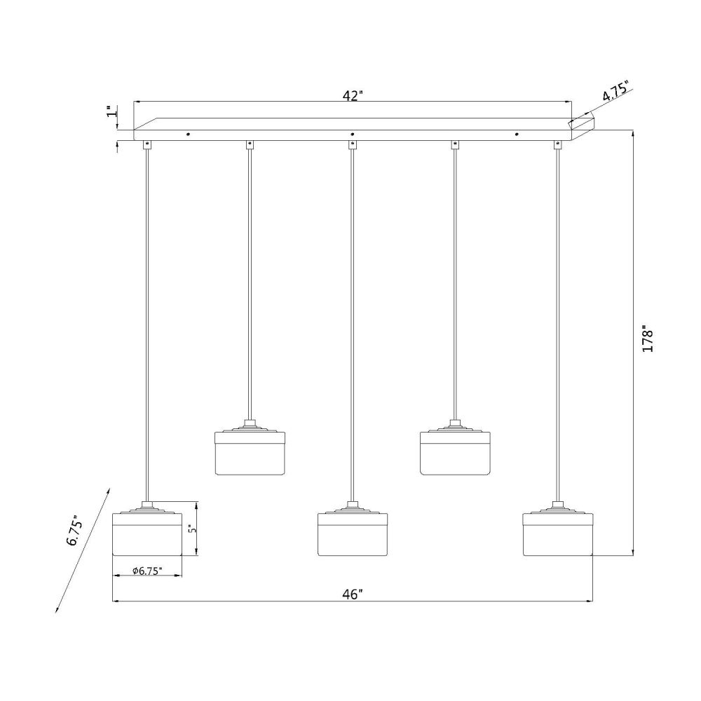 827P6-5L-MB-LED